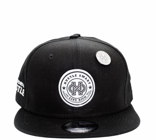 Hustle Smart Live Rich New Era Snapback Hat